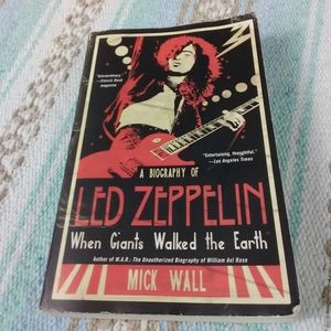 BOOK LED ZEPPELIN AUTOBIOGRAPHY